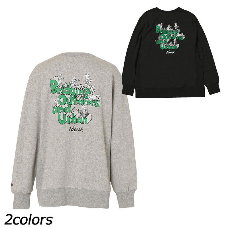 ナンガ エコハイブリッド スウェット/BOU2 トレーナー スウェット ユニセックス