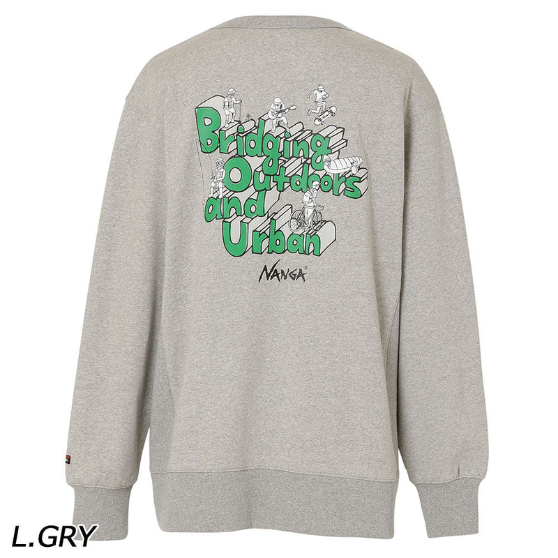 ナンガ エコハイブリッド スウェット/BOU2 トレーナー スウェット ユニセックス