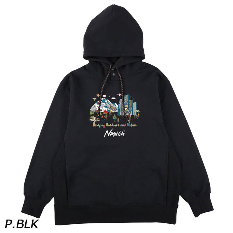 ナンガ エコハイブリッド スウェットフーディー/BOU1 パーカー スウェット ユニセックス