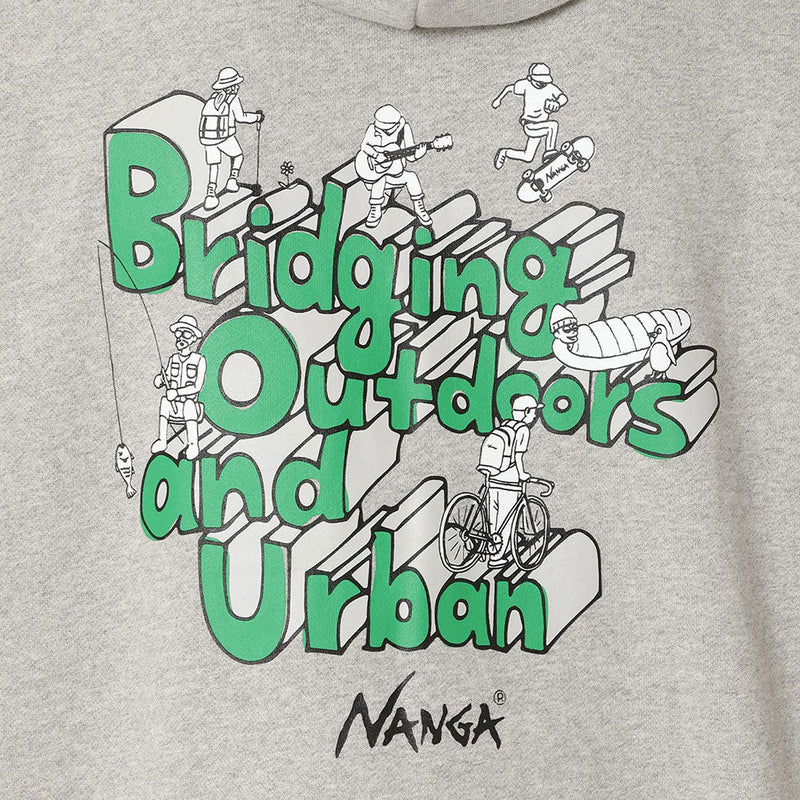 ナンガ エコハイブリッド スウェットフーディー/BOU2 パーカー スウェット ユニセックス