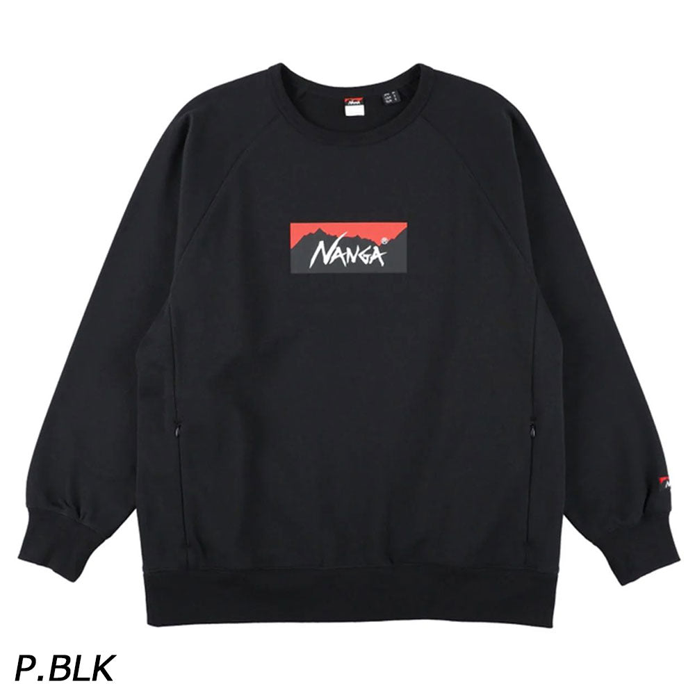 新品❤️マークアンドロナ❤️プルオーバー ナンガ エコハイブリッド ボックスロゴ スウェットシャツ | APORITO