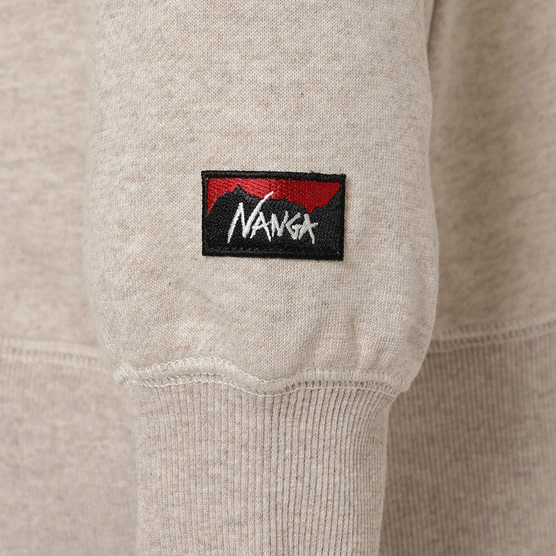 ナンガ エコハイブリッド ボックスロゴ スウェットシャツ トレーナー スウェット ユニセックス 親子お揃い