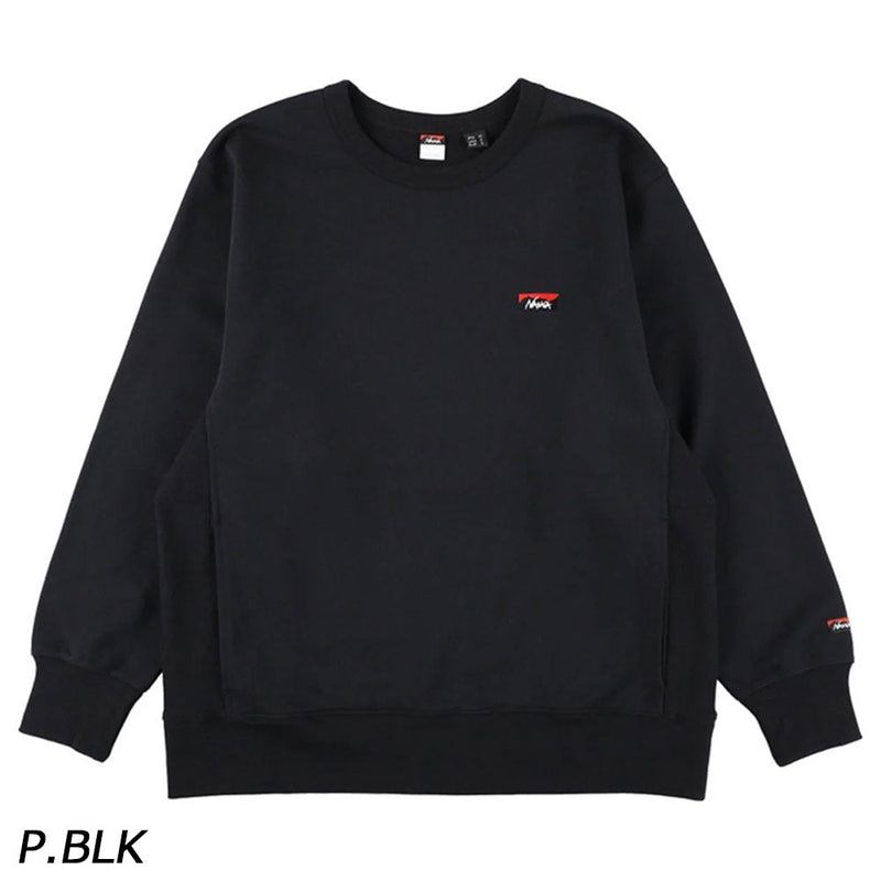ナンガ エコハイブリッド ミニボックスロゴ エンブロイダリー スウェットシャツ トレーナー スウェット ユニセックス