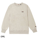 ナンガ エコハイブリッド ミニボックスロゴ エンブロイダリー スウェットシャツ トレーナー スウェット ユニセックス