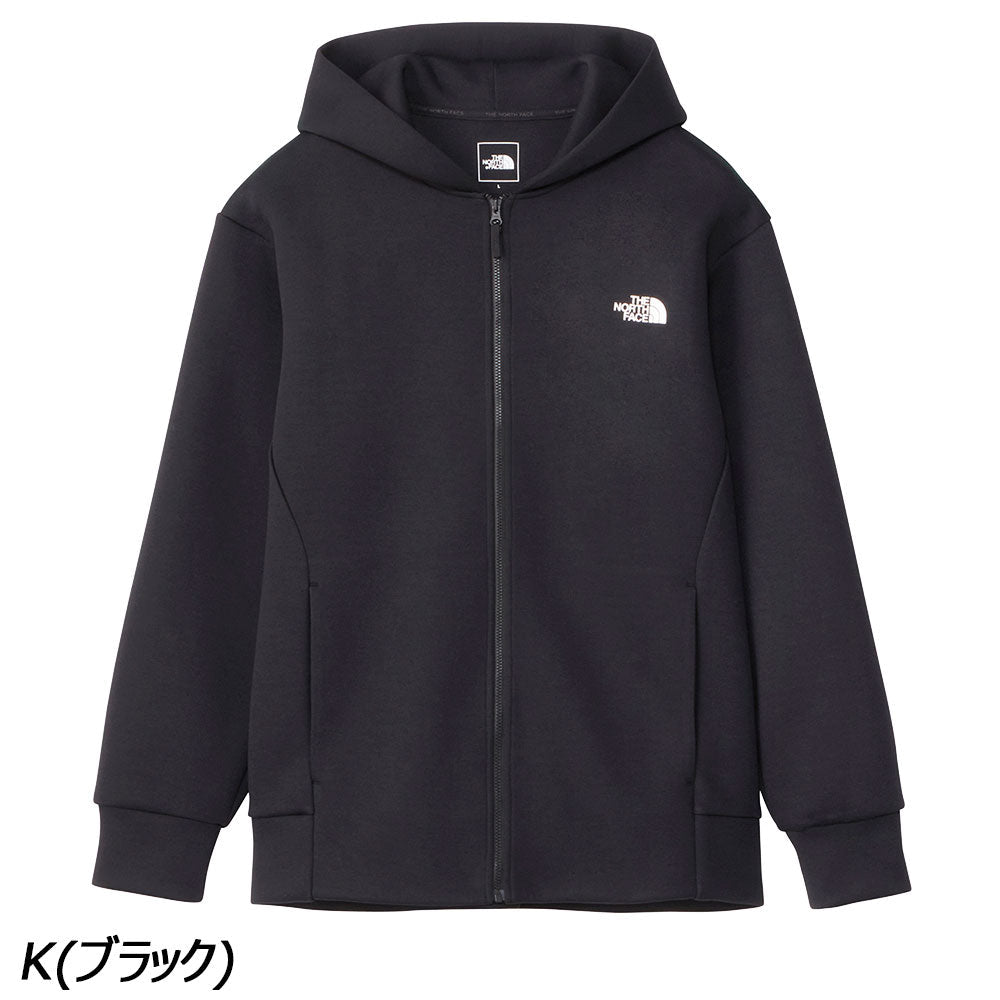 新品　NORTH FACE テックエアースウェットフルジップフーディ ブラック ノースフェイス テックエアースウェットフルジップフーディ | APORITO