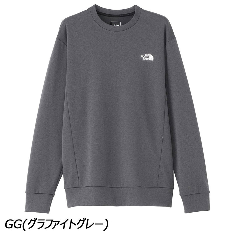 ノースフェイス モーションクルー NT32496 トレーナー スウェット 吸汗 速乾 軽量 抗菌 防臭 UVプロテクト メンズ