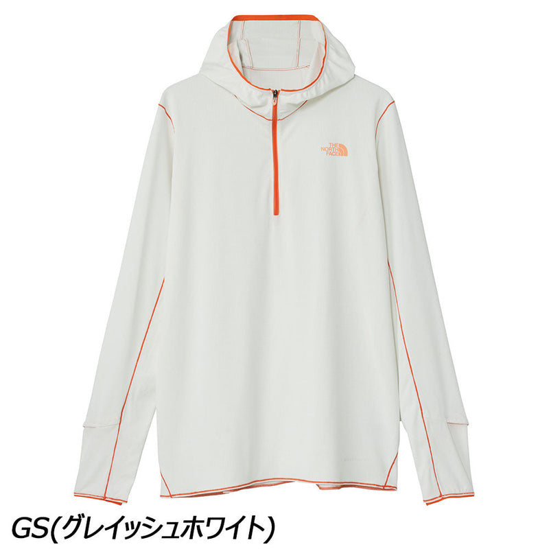 ノースフェイス ブリーズレンジランフーディー NT12579 パーカー 抗菌 防臭 UVカット メンズ ランニング