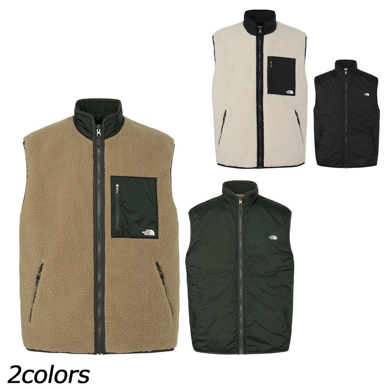 ノースフェイス リバーシブルエクストリームパイルフリースベスト NP72537 フリース ベスト リバーシブル ユニセックス