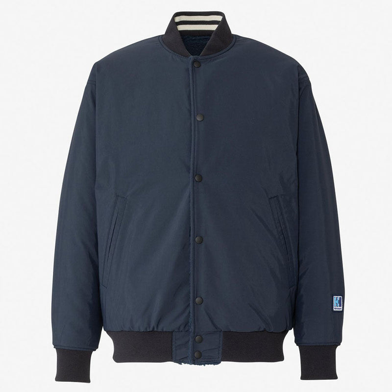 ヘリーハンセン ファイバーパイルリバーシブルバーシティージャケット