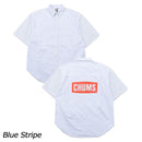 チャムス オーバーサイズドチャムスロゴオックスショートスリーブシャツ シャツ 半袖 メンズ ゆったりサイズ