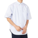 チャムス オーバーサイズドチャムスロゴオックスショートスリーブシャツ シャツ 半袖 メンズ ゆったりサイズ