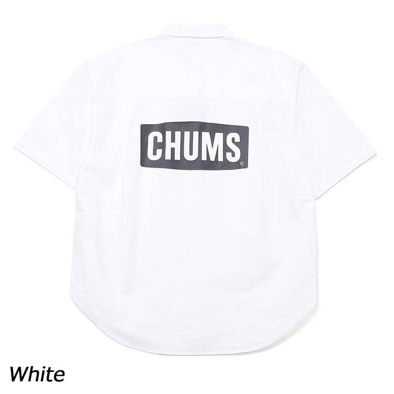 CHUMS オーバーサイズドチャムスロゴオックスショートスリーブ
