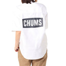 チャムス オーバーサイズドチャムスロゴオックスショートスリーブシャツ シャツ 半袖 メンズ ゆったりサイズ