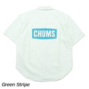 チャムス オーバーサイズドチャムスロゴオックスショートスリーブシャツ シャツ 半袖 メンズ ゆったりサイズ