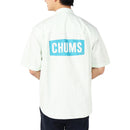 チャムス オーバーサイズドチャムスロゴオックスショートスリーブシャツ シャツ 半袖 メンズ ゆったりサイズ