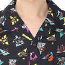 チャムス かせきさいだぁ チャムロハシャツ CH02-1237 シャツ アロハシャツ 半袖 かせきさいだぁ コラボ メンズ