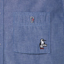 チャムス ヤーンダイドシャンブレーショートスリーブシャツ CH02-1235 シャツ 半袖 メンズ