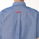 チャムス ヤーンダイドシャンブレーショートスリーブシャツ CH02-1235 シャツ 半袖 メンズ