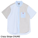 チャムス チャムスオックスショートスリーブシャツ CH02-1232 シャツ 半袖 ボタンダウン メンズ