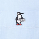 チャムス チャムスオックスショートスリーブシャツ CH02-1232 シャツ 半袖 ボタンダウン メンズ