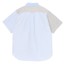 チャムス チャムスオックスショートスリーブシャツ CH02-1232 シャツ 半袖 ボタンダウン メンズ