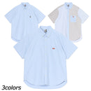 チャムス チャムスオックスショートスリーブシャツ CH02-1232 シャツ 半袖 ボタンダウン メンズ