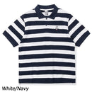 チャムス ブービーボーダーポロシャツ CH02-1241 ポロシャツ 半袖 鹿の子 ユニセックス