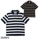 チャムス ブービーボーダーポロシャツ CH02-1241 ポロシャツ 半袖 鹿の子 ユニセックス