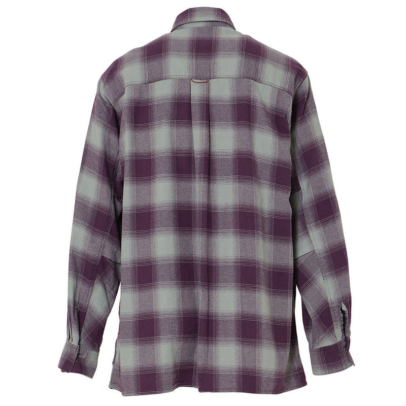 ナンガ オンブレチェック ダブルポケット ボックスシャツ シャツ ネルシャツ ユニセックス