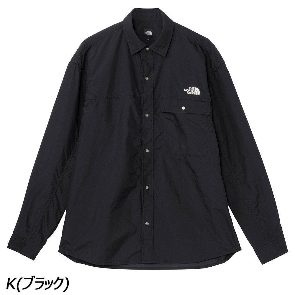 【新品】THE NORTH FACE ロングスリーブヌプシシャツ ブラック L 公式】ロングスリーブヌプシシャツ（ユニセックス）｜ザ・ノース