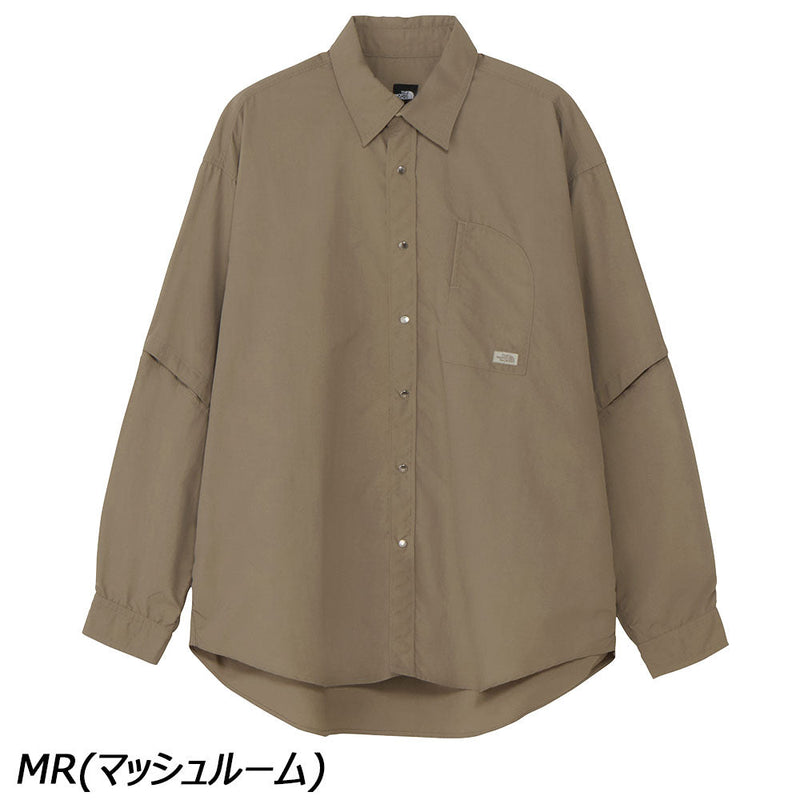 ノースフェイス ロングスリーブエンライドシャツ NR62461 シャツ 撥水 ユニセックス 自転車