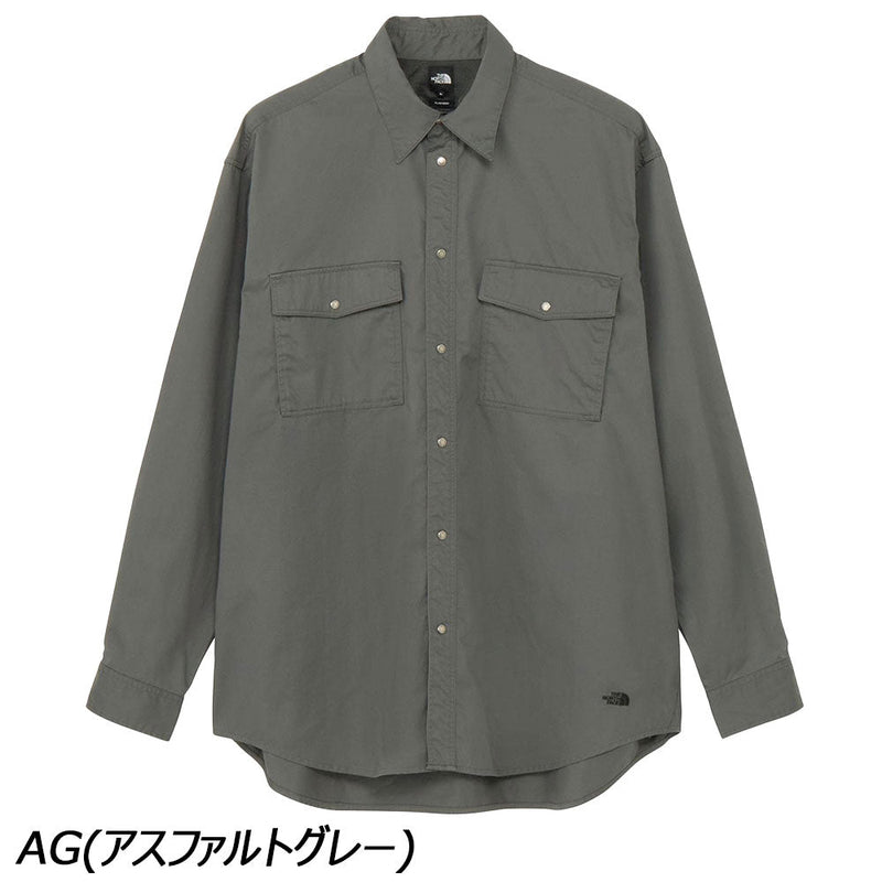 ノースフェイス ロングスリーブロックステディチノシャツ NR62531 シャツ 長袖 軽量 ユニセックス