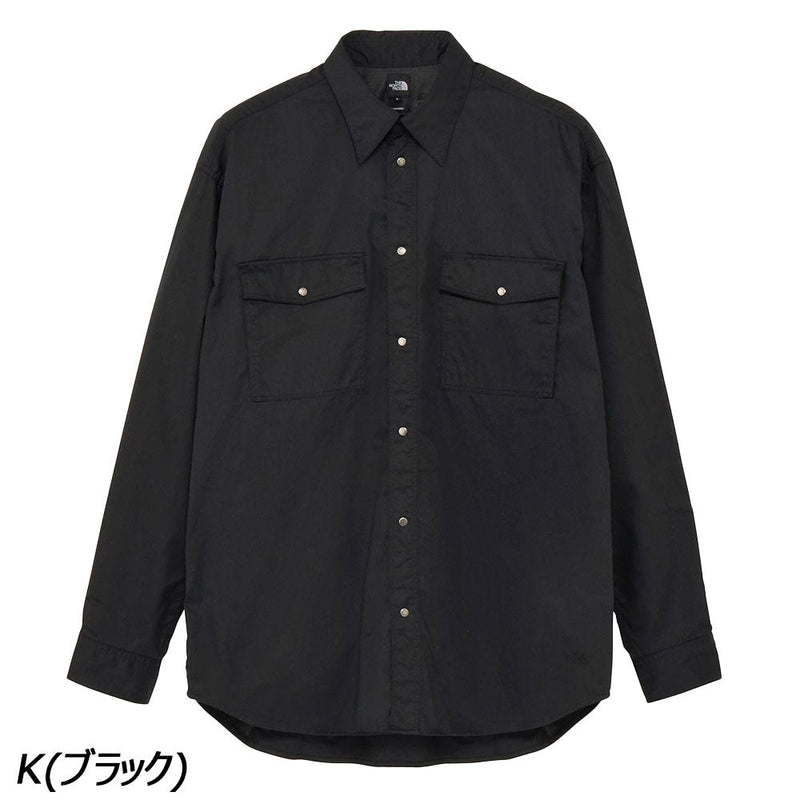 ノースフェイス ロングスリーブロックステディチノシャツ NR62531 シャツ 長袖 軽量 ユニセックス