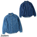 ジムマスター 10ozストレッチデニム/カツラギシャツジャケット G221718 シャツ ポロシャツ カツラギ ユニセックス