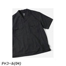 ジムマスター マイクロリップ 半袖シャツ G521726 シャツ 半袖 開襟 ストレッチ 撥水 皺になりにくい ユニセックス