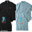 ジムマスター GOOD LIFE 刺繡シャツ G521718 シャツ 半袖 開襟 ユニセックス