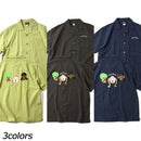 ジムマスター ONE LOVE 刺繡シャツ G521719 シャツ 半袖 開襟 ユニセックス