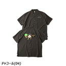 ジムマスター ONE LOVE 刺繡シャツ G521719 シャツ 半袖 開襟 ユニセックス