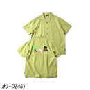 ジムマスター ONE LOVE 刺繡シャツ G521719 シャツ 半袖 開襟 ユニセックス