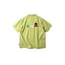 ジムマスター ONE LOVE 刺繡シャツ G521719 シャツ 半袖 開襟 ユニセックス