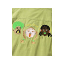 ジムマスター ONE LOVE 刺繡シャツ G521719 シャツ 半袖 開襟 ユニセックス