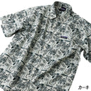 ラギットマウンテン ライトリップル総柄シャツ 204252019 シャツ 半袖 ユニセックス