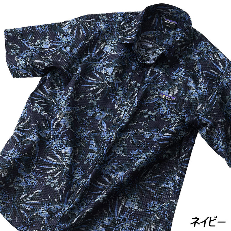 ラギットマウンテン ライトリップル総柄シャツ 204252019 シャツ 半袖 ユニセックス