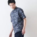 ラギットマウンテン ライトリップル総柄シャツ 204252019 シャツ 半袖 ユニセックス