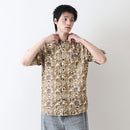 ラギットマウンテン ライトリップル総柄シャツ 204252019 シャツ 半袖 ユニセックス