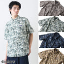 ラギットマウンテン ライトリップル総柄シャツ 204252019 シャツ 半袖 ユニセックス