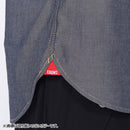 チャムス ヤーンダイドシャンブレーショートスリーブシャツ CH02-1235 シャンブレーシャツ ユニセックス