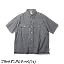ジムマスター 2WAYスナップボタン半袖シャツ G133786 シャツ 半袖 バンドカラー ユニセックス