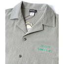 ジムマスター JUST SMILE刺繡シャツ G721749 シャツ 半袖 ユニセックス