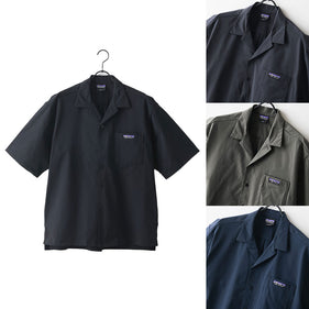 ラギットマウンテン 【BARTLETT/バートレット】オープンカラーシャツ 204262001 開襟シャツ 半袖 軽量 ストレッチ ユニセックス